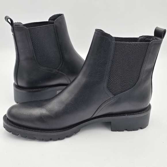 Sam Edelman Jazmine Chelsea Boots, Black Leather, Women's 8.5 - Picture 14 of 14